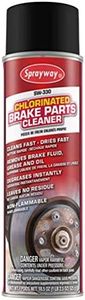 Sprayway SW330 Chlorinated Brake Parts Cleaner, 18.5 oz