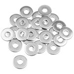 Caianwin M6 Washers 20Pcs, M6 x 18mm Penny Washers Stainless Steel Flat Washer for m6 Bolts Screws & Nuts