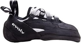 Evolv Phantom LV Climbing Shoe, White/Black, 8.5