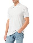 Fruit of the Loom Men's 65/35 Polo Shirt, Heather Grey, L UK