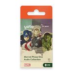 Yoto Disney Junior Novels: Marvel Phase 1 Collection – 3 Kids Audio Cards for Use with Yoto Player & Mini All-in-1 Audio Player, Screen-Free Listening with Fun Playtime Bedtime Travel Stories, Ages 8+