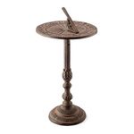 SPI Home Antiqued Sundial on Stand