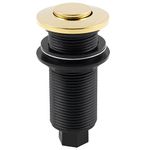 Westbrass ASB-B3-01 Replacement Disposal Air Switch Trim, Polished Brass