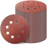 Inditrust new Sanding Disc 180mm (7") with 8 Holes (180 Grit, 10)