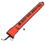 KIMISS Surfaceer Dsmb 6Ft High Visibility Inflatable Diving Smb Signaler (Red) (Red)