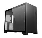 SaharaGaming P480MB RGB ATX PC Case (Mesh Metal, Cable Management, Easy Access) Black