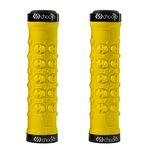 Chooee Bike Handlebar Grips,Bicycle Handlebar Grips for MTB Mountainbike BMX（Black/Red/Green/Blue/Yellow） (Yellow)