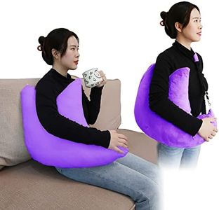zimucxn Shoulder Surgery Pillow, Ergonomic Rotator Cuff Pillow, Comfortable Post Shoulder Surgery Pillow, Adjustable Structure Provide Support, Shoulder Pain Relief, Firm and Removable(Purple)