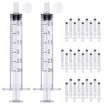 ZHIUGUZILLA 3ml Syringe for Liquid | Liquid Syringe | Plastic Syringes | Syringe with Cap | Pipette Syringe | Syringe with Measurement | Syringe with Catheter Tip -Individual Sealed (No Needle）