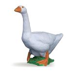 PAPO FARMYARD FRIENDS Bird Figurine, 51061 White Goose, Multicolour, Large