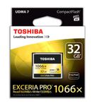 Toshiba Exceria Pro C501 32GB Compact Flash Memory Card 160 MB/s 4K HD - THN-C501G0320E6