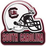 aminco NCAA South Carolina Fighting Gamecocks Unisex InternationalNCAA Sturdy 3" Football Helmet Magnet, Team Color, CCP-MG-1067-08