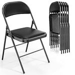 VINGLI Folding Chairs with Padded S