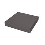 FIVE MOONS Orthopaedic Pressure Relief Memory Foam Seat Pad Cushion for office chairs, cars, wheelchairs and mobility scooters .Waterproof Zipped Cover (Grey, 18" x 18" x 3")