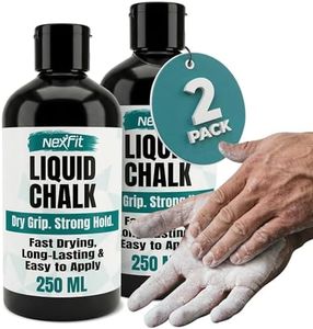 NEXFIT Liquid Chalk for Gym – Gym Chalk Liquid with Stronger Grip, Zero Slip, Dries in Seconds – Mess-Free Weightlifting Chalk for Crossfit, Rock Climbing & Gymnastics – Multiple