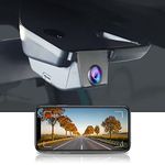 FITCAMX Dash Cam Car Suitable for VW ID.3 2020-2024/Seat Cupra Born, 4K OEM Driving Recorder WiFi UHD 2160P Night Vision Parking Monitor Volkswagen Accessories G-Sensor with 64GB Memory Card