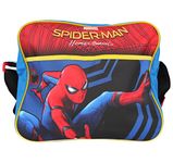 Spiderman Boys Marvel Home Coming Backpack Cross Body Shoulder Satchel Hand Luggage Holiday School Bags (Shoulder Bag)