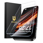 UNBREAKcable Anti-Glare Screen Protector for iPhone 16 Pro Max [2-Pack], 9H Hardness Tempered Glass, Anti-fingerprint, Enhanced Clarity, Anti-Blue Light, Easy to Install, Polishing Cloth Included