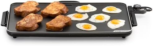 Presto 07072 Slimline Griddle, Black, 22"