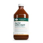 Genestra Brands - Mag Cal Vanilla Liquid - Calcium-Magnesium Supplement to Support Bones and Teeth - 450 ml Liquid - Natural Vanilla Flavour