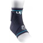 Ultimate Performance Advanced Ultimate Compression Ankle Support, Medium Up5170m, Navy Blue