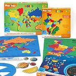 Imagimake Mapology Combo: India & World Map Puzzle And Solar System Mobile - Diy Hanging Craft Kit - Kid