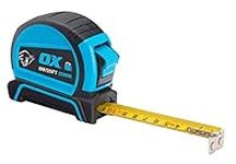 OX Pro Dual Auto Lock Tape Measure - 8m, Blue