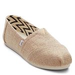 TOMS Canvas-Earthwise Nude Color Slip Ons-UK 4