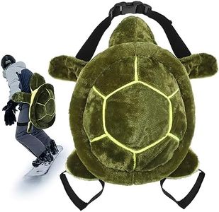 Hungdao Protective Gear Cute Turtle Butt Pads for Skating Tortoise Tailbone Protector Padded Turtle Snowboarding Pad Turtle 3D Hip Protectors for Kids Adults Skiing Roller Protection (Green)
