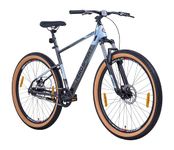 Hero Enzo 27.5T Mountain Bicycle for Mens | Single Speed | Dual Color Combination | Frame:18 Inches | Ideal for Mens (Blue-Grey)