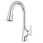 Pfister Norden Kitchen Faucet with Pull Down Sprayer, Single Handle, High Arc, Polished Chrome Finish, GT529NRC