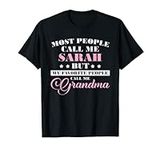 Sarah Name Funny Personalized Grand