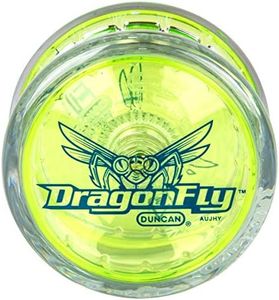 Duncan Dragonfly Yo-Yo -Clear with Green Cap