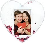 Neil Enterprises Inc. Heart Photo Snow Globe - Pack of 24