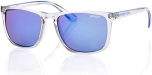 Superdry SDS SHOCKWAVE Sunglasses 153 Crystal Blue/Blue Mirror