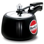 HAWKINS Pressure Cooker, Aluminum, Contura Black, 3-Litre