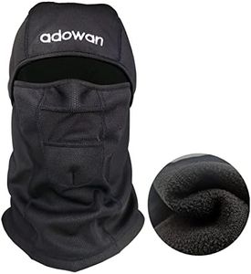 Black Balaclava Ski Mask - Winter Breathable Full Face Cover Ski Masks for Men Women - Neck Gaiter Mask for Cold Weather Riding Motorcycle & Snowboarding Skiing