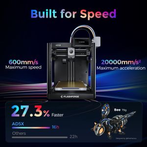 Flashforge Adventurer 5X 3D Printer – High Precision, Large Build Volume