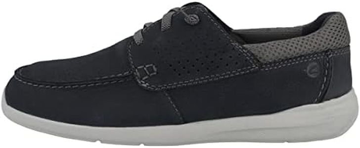 Clarks Men's Gorwin Moc Mule, Navy Nubuck, 9.5 US