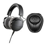 beyerdynamic DT 700 Pro X Closed Back Headphones Bundle with Hard Shell Headphone Case (2 Items)