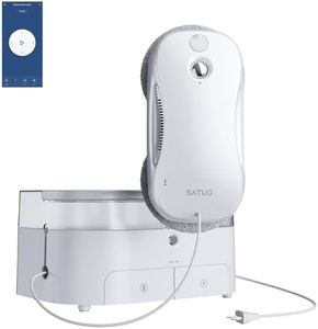 JSDROBOT S9PRO Fensterputzroboter, Tragbarer Fensterputzroboter Intelligente Reinigungspfadplanung Handähnliche Rotierende Fensterreinigung Bilateraler Wasserspray Kantenerkennungstechnologie