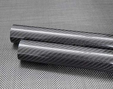 WHABEST 1pcs 12mm ODX 11mm IDX 500mm 100% Roll Wrapped Carbon Fiber Tube 3K/Tubing 12X11 (1pcs 12x11x500mm Glossy)