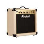 Marshall MG15GRC 15-Watt Guitar Combo Amplifier Latest Version with Reverb and 2 Channels - Cream