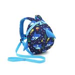 EVIMIRO Kids Toddler Backpack with Reins Boys Baby Shark Backpack for Nursery