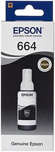 Epson 664 EcoTank Noir, Bouteille d'encre d'origine, L300 L355 L555 ET-2500 ET-2550 ET-2600 ET-2650 ET-4500 ET-14000