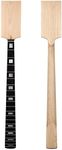 Electric Guitar Neck for 4 String JB DIY Unfinished Parts 38 mm Bone Nut Canada Maple 21 Frets Bass Neck From Kmise