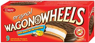 Wagon Wheels Original - Individually Packaged Chocolate Enrobed Soft Cookies Filled with Marshmallow 315g Unit Pack