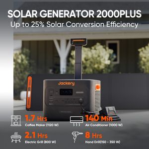Jackery Explorer 2000 Plus Portable Power Station – High-Capacity Backup