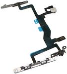 LAYONEX Power ON-Off & Volume Up Down Flex Compatible with iPhone 6S Flex Cable with Metal Bracket Replacement Part.