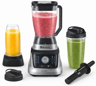 Koblenz Bob Countertop Blender, Ultra-Quiet, 1400W Stainless Steel, 68 oz
